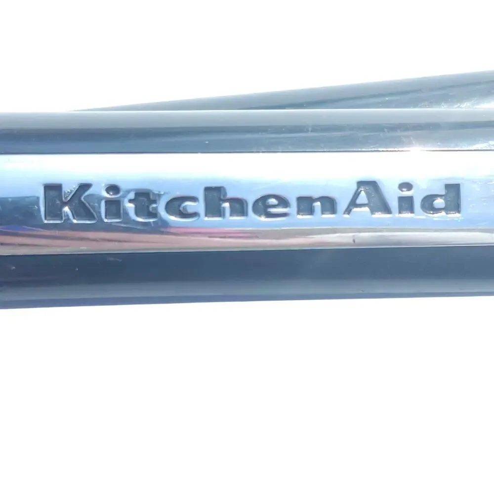 KitchenAid Garlic Press Black Stainless Steel Handheld Heavy Duty Crusher Tool